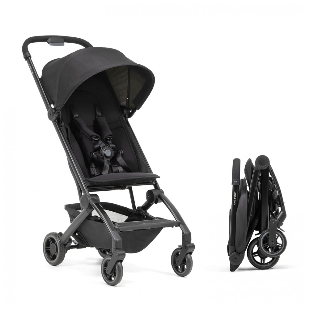 ECTQ575D8DSF0B_0-1.jpg - Carrinho de Bebê Joolz Dot Preto Space Black - Ultraleve 55 kg Dobrável com Uma Mão Capota UPF 50+ Assento Reclinável Capacidade 227 kg