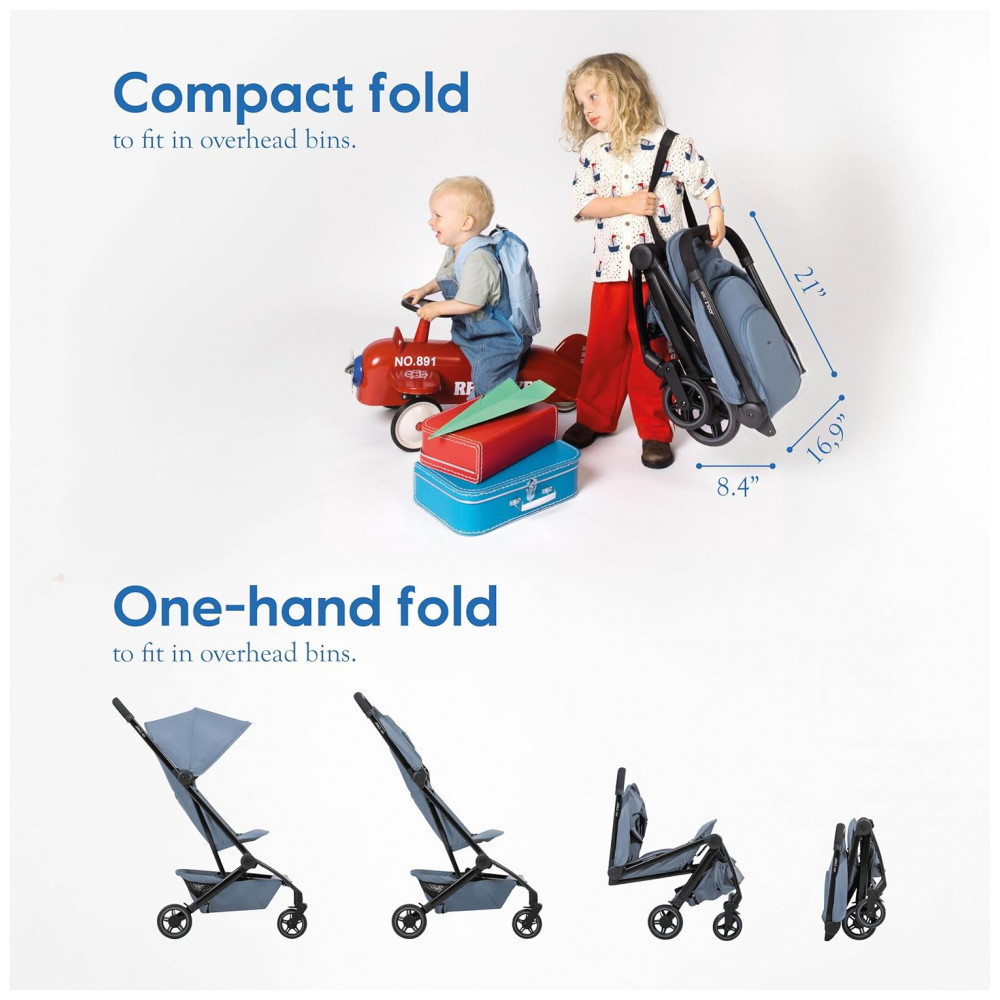 ECTQ575D8DSF0B_1-1.jpg - Carrinho de Bebê Joolz Dot Preto Space Black - Ultraleve 55 kg Dobrável com Uma Mão Capota UPF 50+ Assento Reclinável Capacidade 227 kg