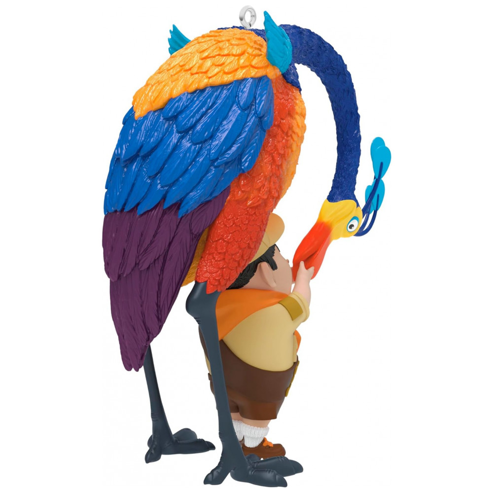 ECTQ5H42B3RD0B_5-1.jpg - Ornamento Hallmark Keepsake Natal 2025 Disney/Pixar Up Friends of a Feather, Decoração Charmosa para Fãs Disney