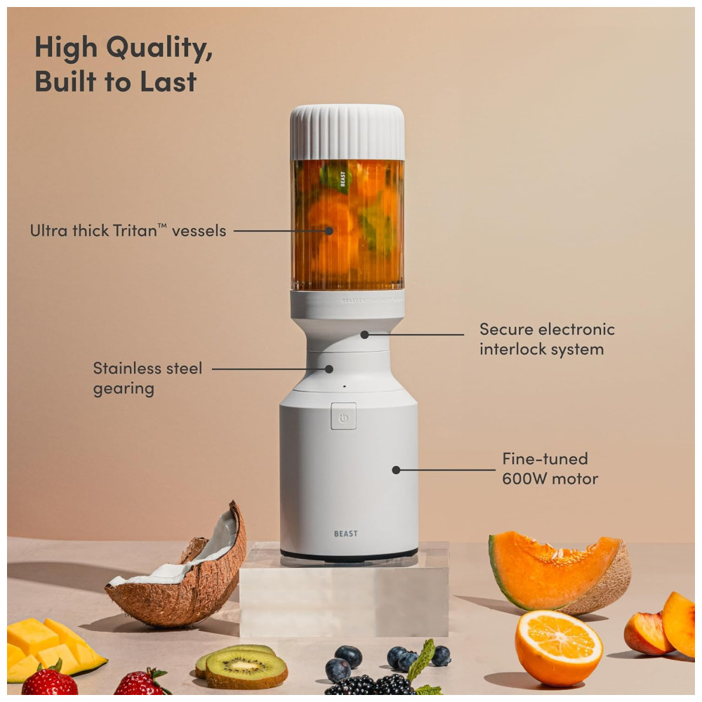 ECTQ5NXF5LQC0B_1-1.jpg - Mini Liquidificador para Vitaminas 640mL com Desligamento Automático e Acessórios 110V 600W BEAST Preto