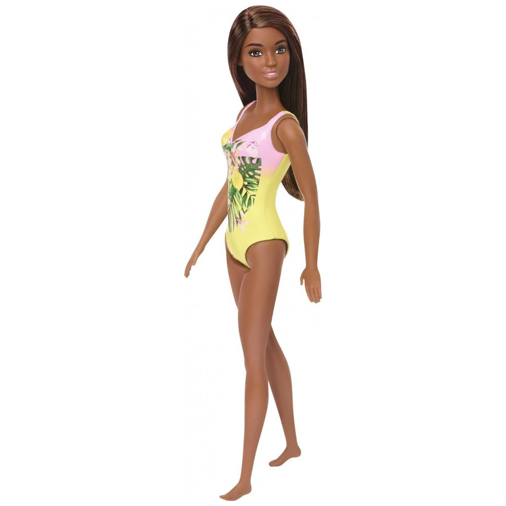 Brunette Pronta para a Diversão na Praia, BARBIE GHW39, Rosa - Imagem 4