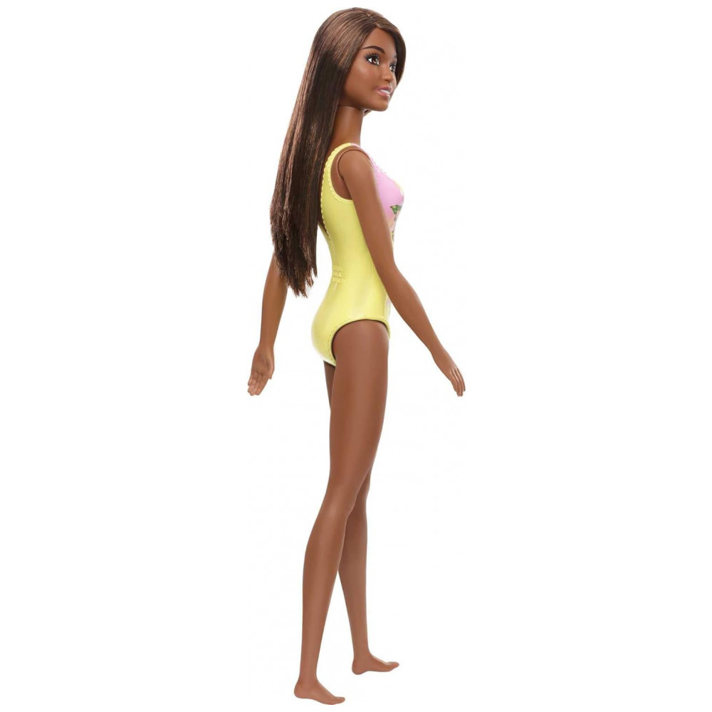 Brunette Pronta para a Diversão na Praia, BARBIE GHW39, Rosa - Imagem 5