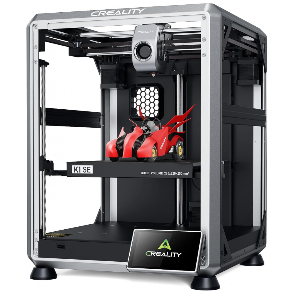 ECTQ5Y57S19D0B_0-1.jpg - Impressora 3D Creality K1 SE, 12x mais rápida, Autonivelamento HandsFree 600mms, Extrusora Direta FlagshipLevel TriMetal Nozzle Quickswap, Tamanho de
