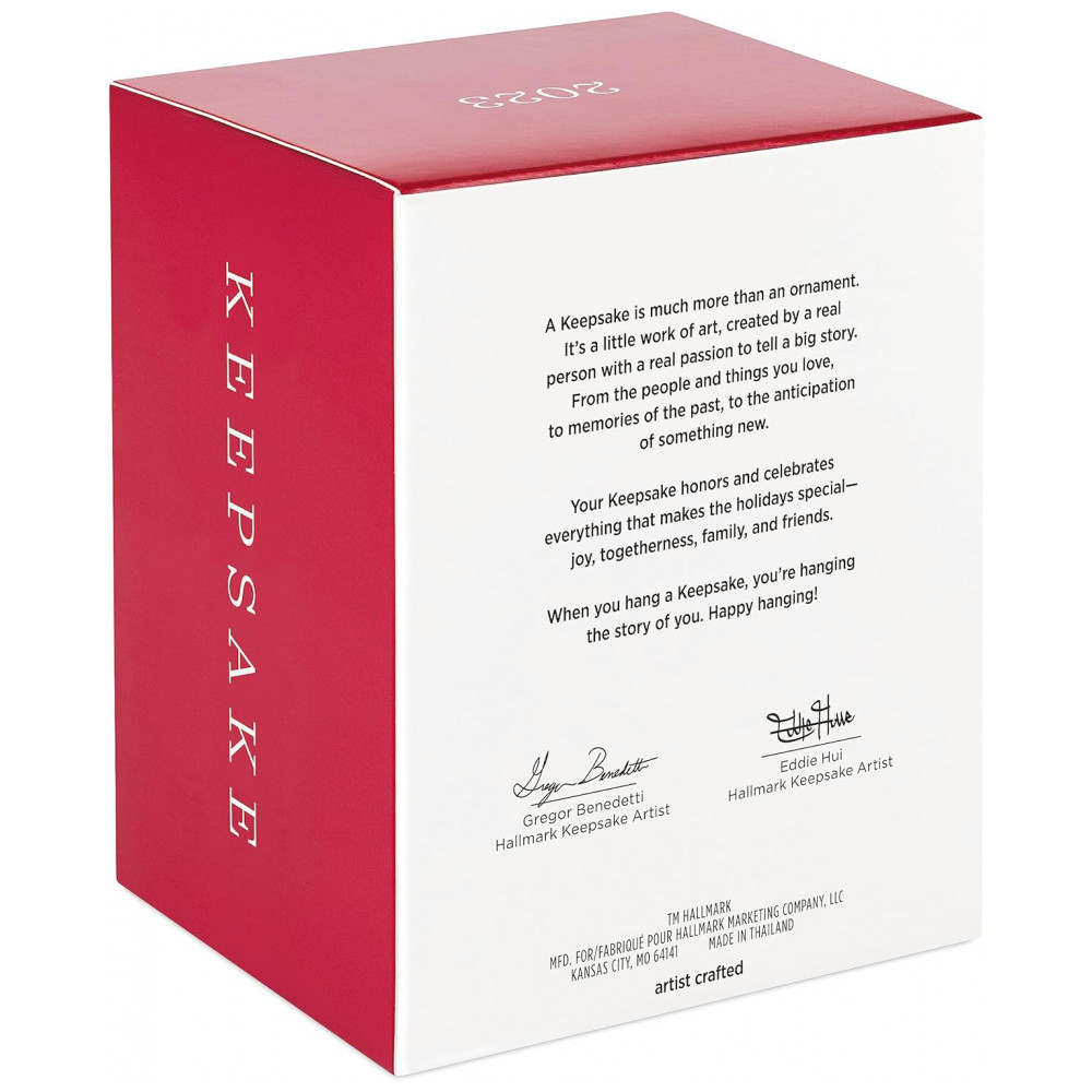 ECTQ6VDBPQZB0B_3-1.jpg - Enfeite de Natal Hallmark Keepsake Disney Tim Burton Jack Skellington e Zero Funko POP!, Plástico, 7,5x7,4x5,5 cm