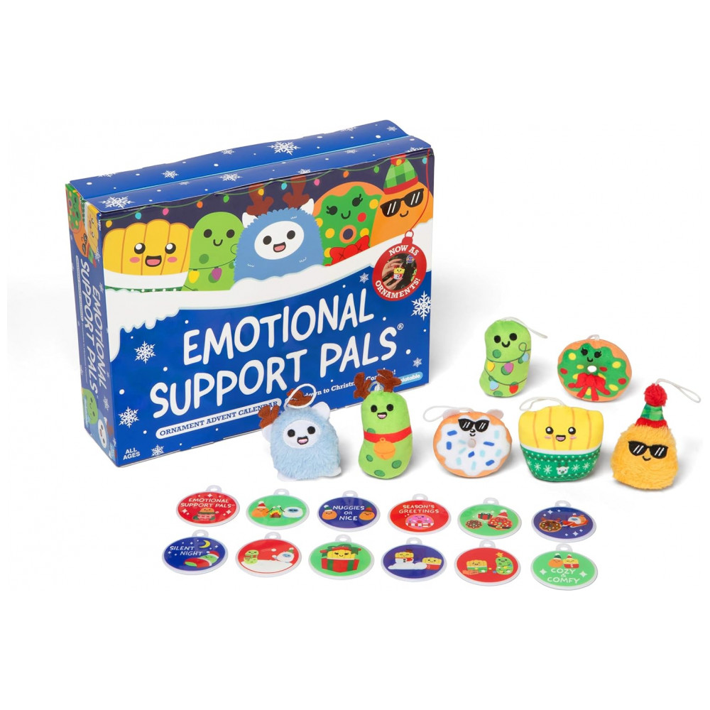 ECTQ79X9L6SD0B_5-1.jpg - Calendário do Advento de Apoio Emocional, Inclui Mini Pelúcias e Enfeites, Presente Divertido de Natal para Todas as Idades, WHAT DO YOU MEME?,