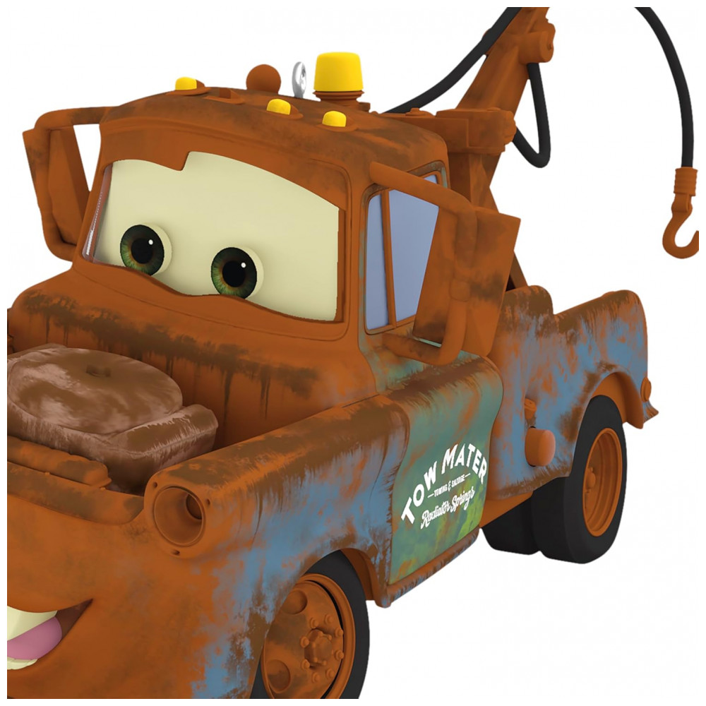 ECTQ7BJBRLSD0B_4-1.jpg - Enfeite de Natal Hallmark Keepsake 2025 Disney/Pixar Cars Mater com Som e Movimento, Plástico, 7x8x13,3 cm, Com Caixa