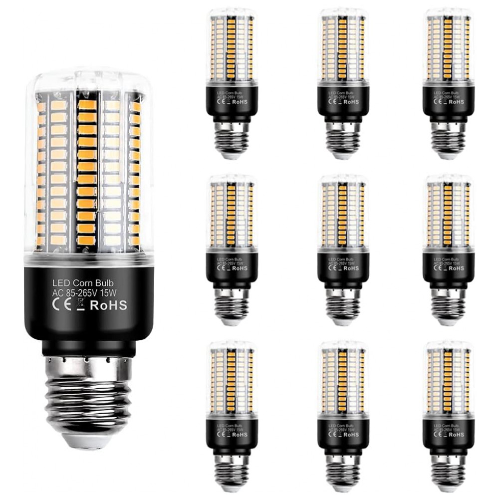 ECTQ7GYXRDW90B_0-1.jpg - Kit 10 Lâmpadas LED Milho E27 5W 9W 15W 20W Luz Quente e Fria 1000-2000 Lumens Econômicas para Iluminação Residencial e Comercial,PAZWAHF