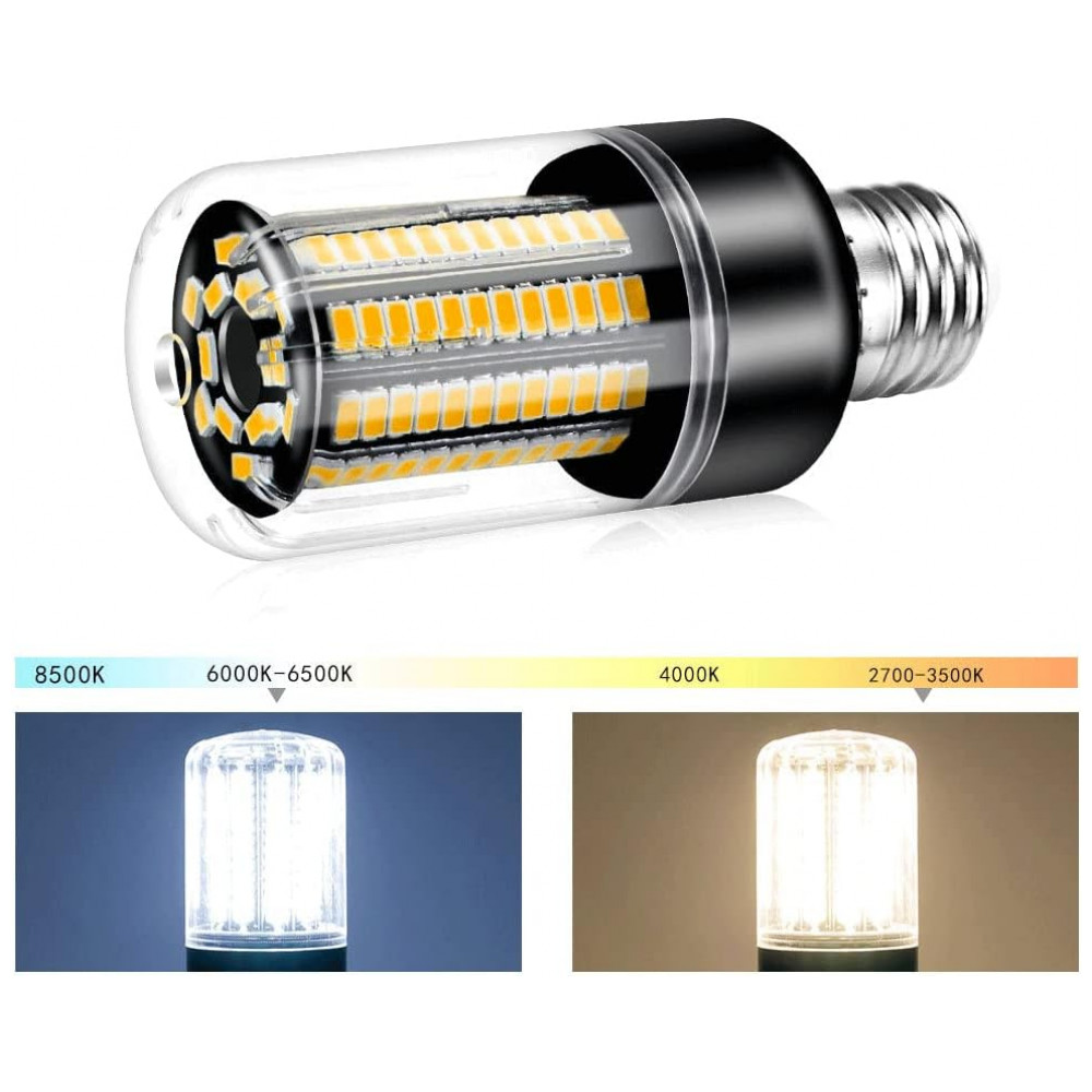 ECTQ7GYXRDW90B_2-1.jpg - Kit 10 Lâmpadas LED Milho E27 5W 9W 15W 20W Luz Quente e Fria 1000-2000 Lumens Econômicas para Iluminação Residencial e ComercialPAZWAHF