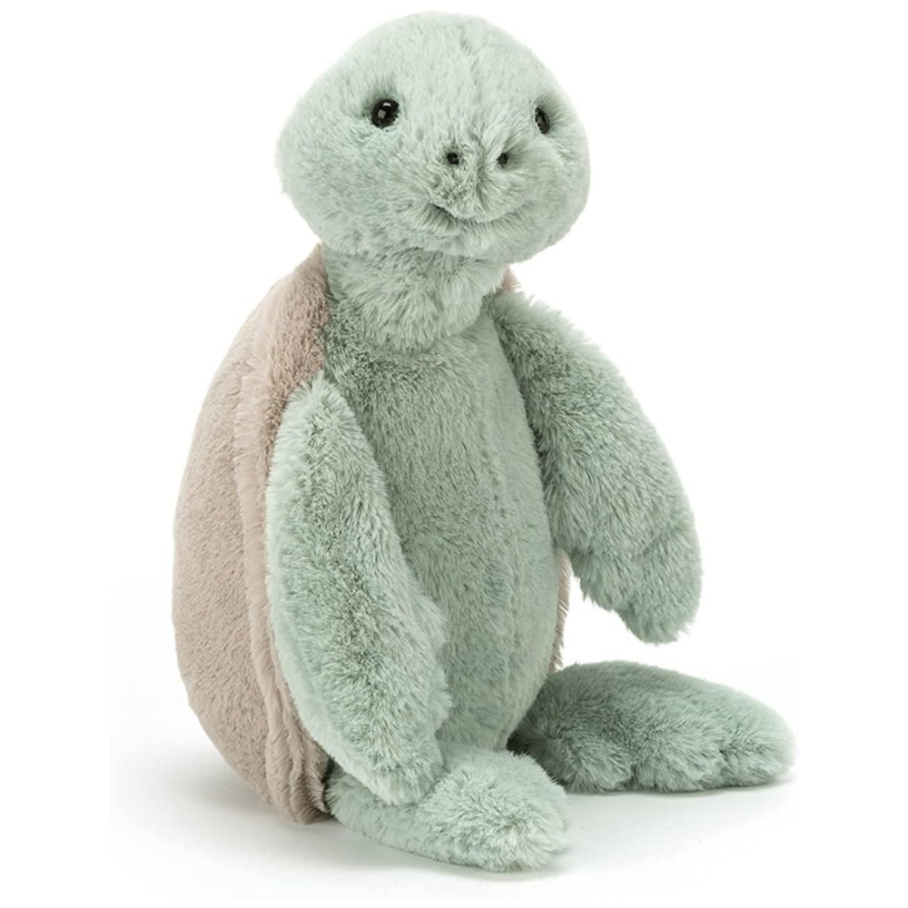 ECTQ7HDH7HP70B_0-1.jpg - Bashful Tartaruga de Pelúcia para Crianças a partir de 4 Anos JELLYCAT Verde