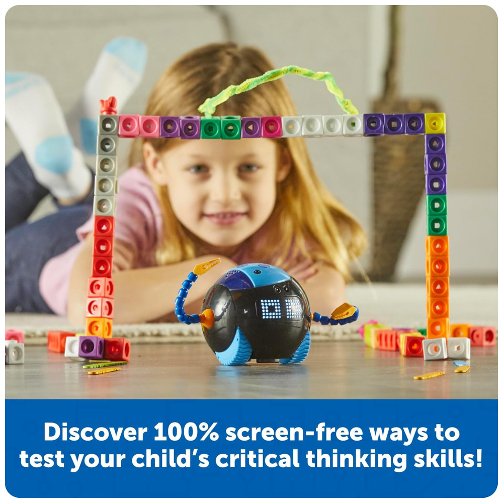 ECTQ7LFK4CXD0B_1-1.jpg - Learning Resources Cooper o Robô STEM - Codificação para Crianças, Brinquedos Educacionais, Robótica, Programação Montessori
