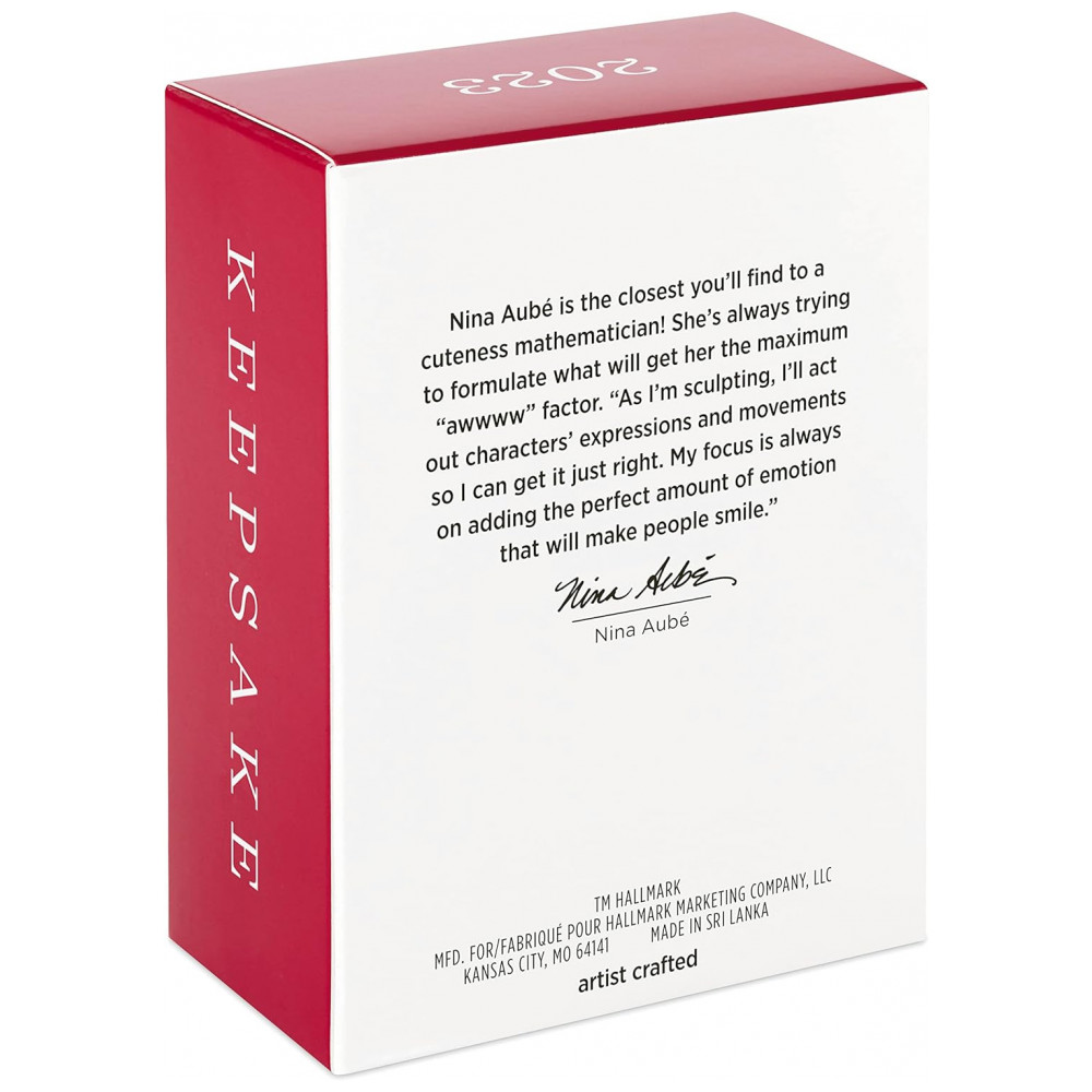 ECTQ7SMXMQZB0B_3-1.jpg - Enfeite Natalino Hallmark Keepsake Disney Ursinho Pooh Decorando a Árvore, Plástico 8,5x3,5x3,2 cm