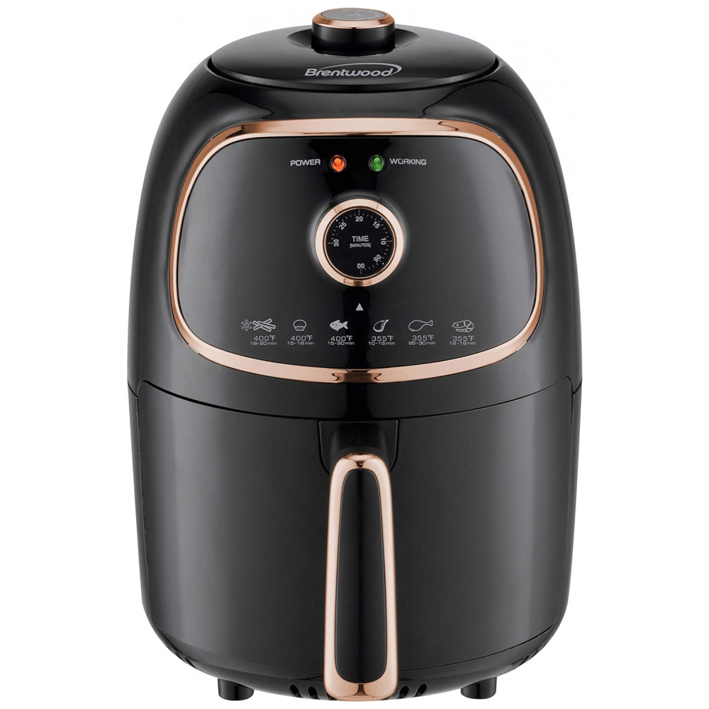 ECTQ7ZPF2P580B_0-1.jpg - Fritadeira Elétrica AirFryer 2L com Desligamento Automático e Temporizador 110V 1200W Brentwood AF202BKC Preta
