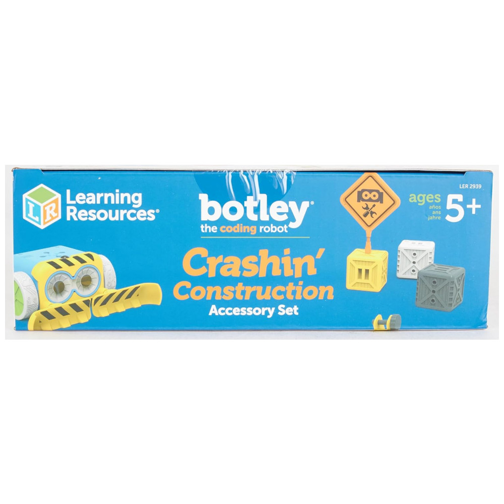 Learning Resources Botley Crashin' Construction Challenge – Kit de Acessórios STEM com 12 Peças para Robô Programável, A partir de 5 anos - Imagem 12