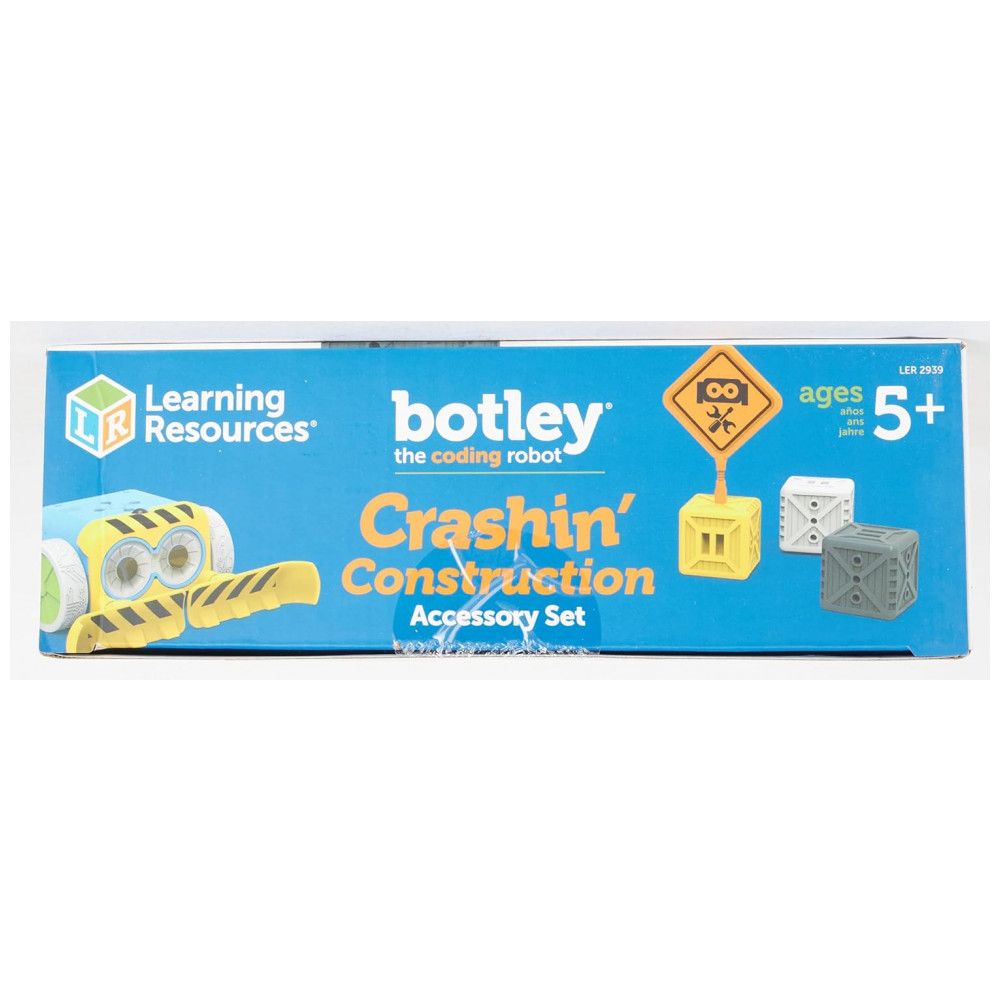 Learning Resources Botley Crashin' Construction Challenge – Kit de Acessórios STEM com 12 Peças para Robô Programável, A partir de 5 anos - Imagem 13