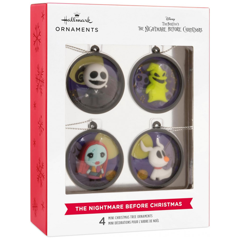 ECTQ86VM8TSC0B_2-1.jpg - Conjunto de 4 Mini Enfeites de Natal Hallmark Disney Tim Burton