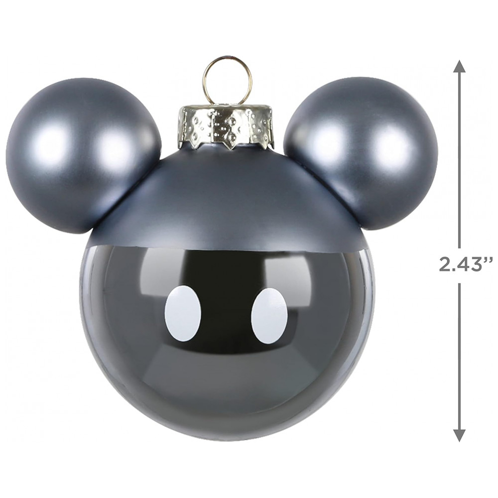 ECTQ88SPRZ480B_4-1.jpg - Conjunto de 6 Ornamentos de Vidro Hallmark Keepsake Mickey Mouse 2022, Silhuetas Coloridas com Detalhes Metálicos