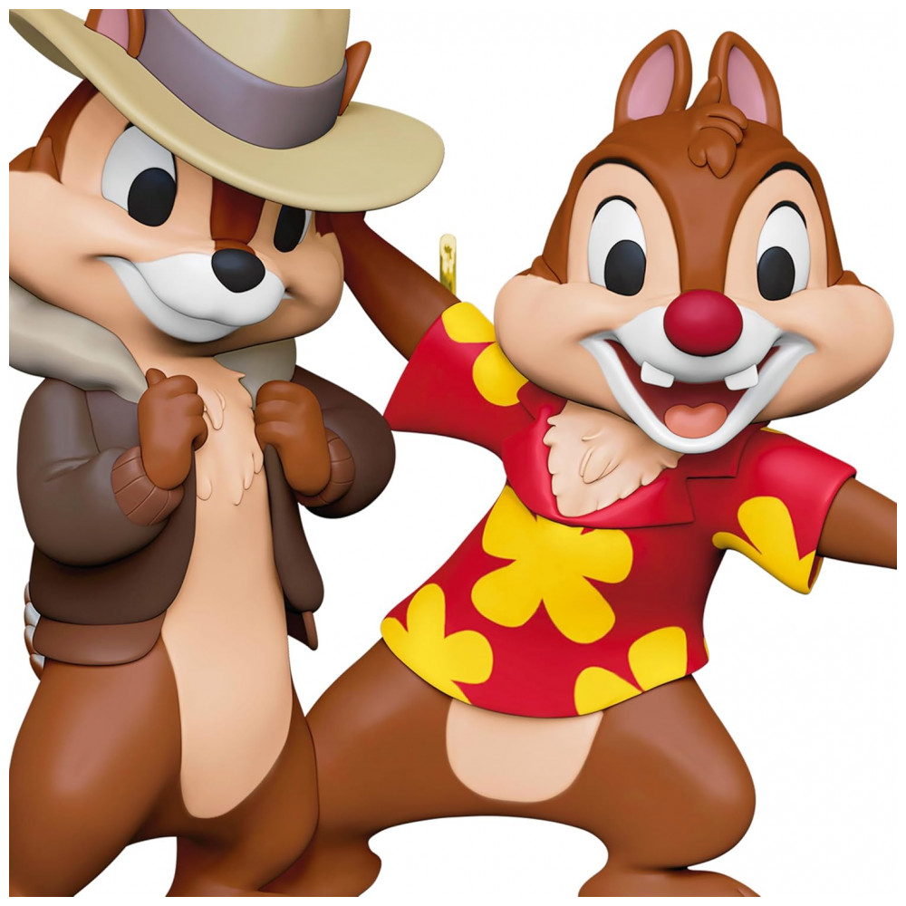 ECTQ8B3DRGPD0B_4-1.jpg - Enfeite Natalino Hallmark Keepsake 2025 Disney Tico e Teco: Rescue Rangers Detetives, Plástico, 7 x 7 x 4,5 cm