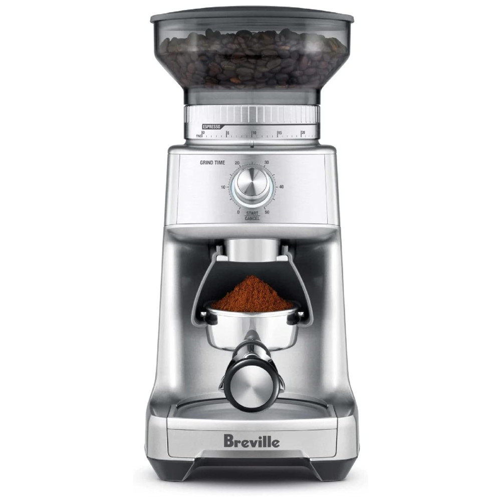ECTQ8JHPXLR00B_0-1.jpg - BCG600SIL Moedor de Café Elétrico 60 Níveis de Moagem até 354g Aço Inoxidável 130W 110v BREVILLE BCG600SILUSC Prateado