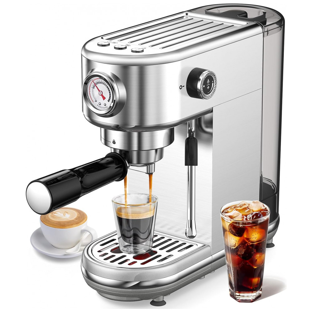 ECTQ8KVXW1PD0B_0-1.jpg - Máquina de Espresso 20 Bar, Vaporizador Profissional, Compacta, Controle NTC, Atatix, Inox, Prata, 110V