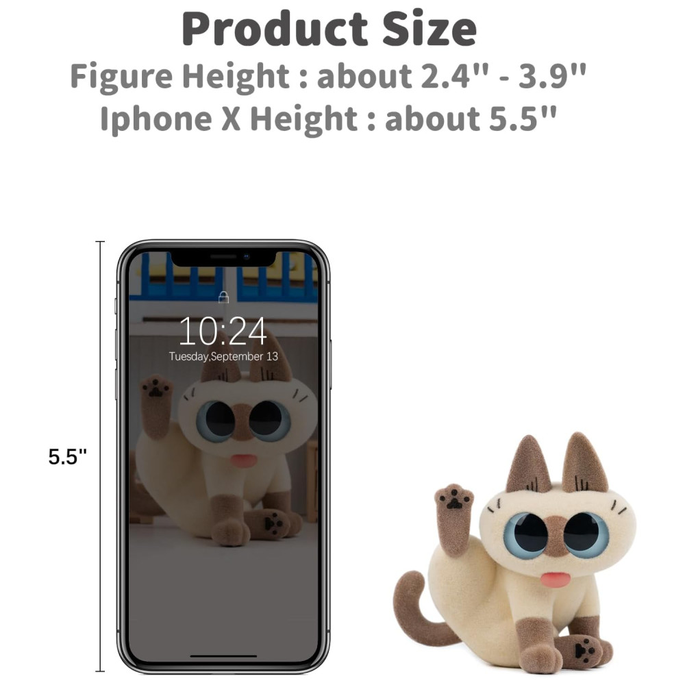 Blind Box,Caixa Surpresa,Conjunto BEEMAI Nobeko Azukisans Daily Series 2 com 6 Figuras Aleatórias - Presente de Aniversário Colecionável - Imagem 9