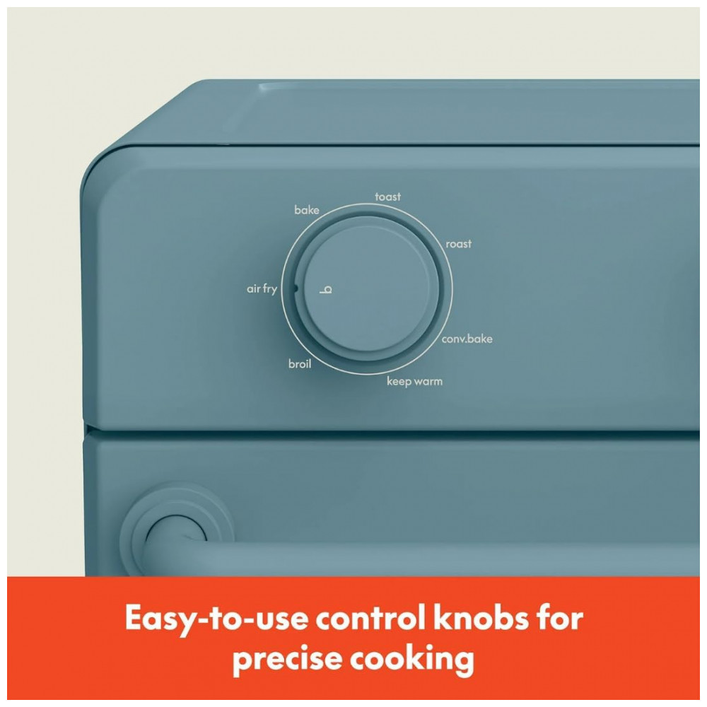 ECTQ8R9FGQJF0B_1-1.jpg - Forno Elétrico Air Fryer 7 em 1 15L, 1700W, Porta de Vidro Temperado, Timer 60 Min, Controle Manual, Aço Inox, Capacidade para Pizza 30 cm, Azul