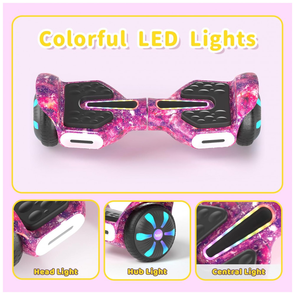 ECTQ8VR37YFD0B_3-1.jpg - Hoverboard SIMATE Roxo Galáxia 6,5