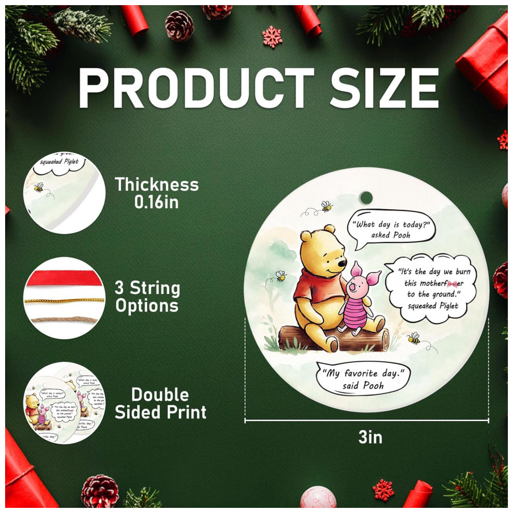 ECTQ8XHDGCFD0B_1-1.jpg - Enfeite de Natal Cerâmico 34HD Dois Lados com Cordão, Decorativo para Árvore, Presente Natalino 2025, Redondo 7,4cm