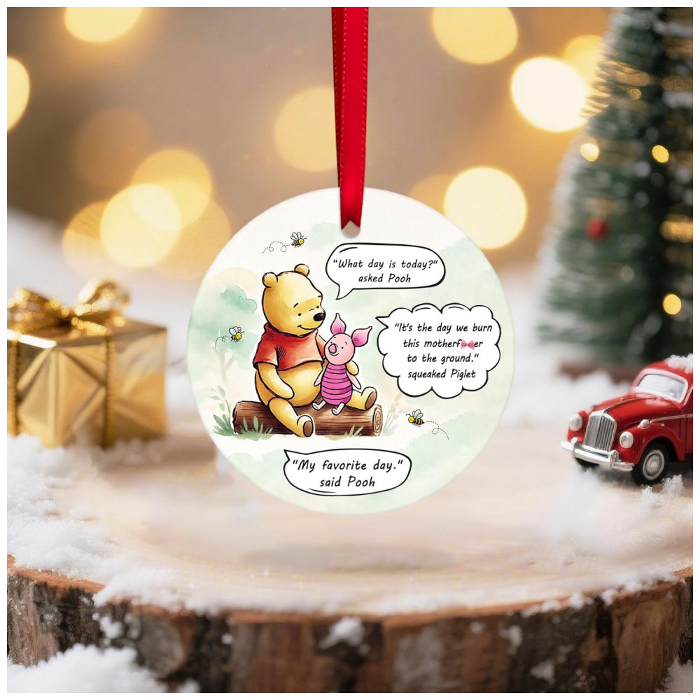 ECTQ8XHDGCFD0B_4-1.jpg - Enfeite de Natal Cerâmico 34HD Dois Lados com Cordão, Decorativo para Árvore, Presente Natalino 2025, Redondo 7,4cm