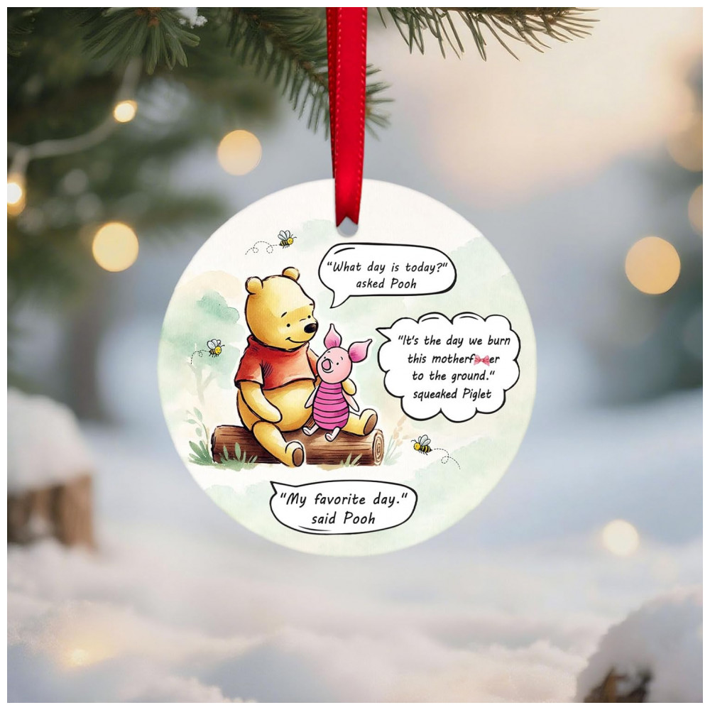 ECTQ8XHDGCFD0B_5-1.jpg - Enfeite de Natal Cerâmico 34HD Dois Lados com Cordão, Decorativo para Árvore, Presente Natalino 2025, Redondo 7,4cm