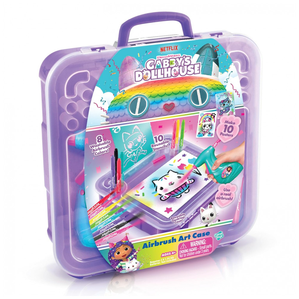 ECTQ8YKN5X7D0B_0-2.jpg - Maleta de Arte Gabbys Dollhouse Airbrush! Crie Pôsteres Incríveis com Estênceis e Airbrush! Canal Toys