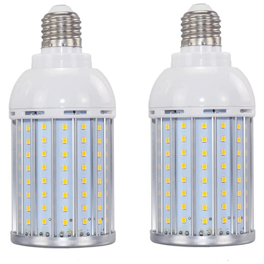 ECTQ9D65X2X90B_0-1.jpg - Lâmpada de Milho LED Bulbright, Equivalente a 250 Watts, 30W, Branco Quente 3000K, 3000LM, Base E26 E27, Para Iluminação de Fotos, Armazém, Garagem,