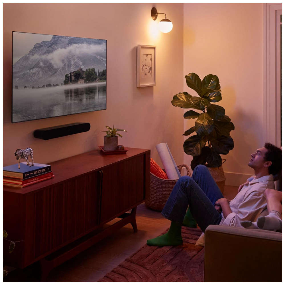 Sonos Essential Soundbar Compacta para TV com Som Claro, Controles Touch, Wi-Fi, Apple AirPlay 2, e Apple HomeKit – Preto Fosco - Imagem 7