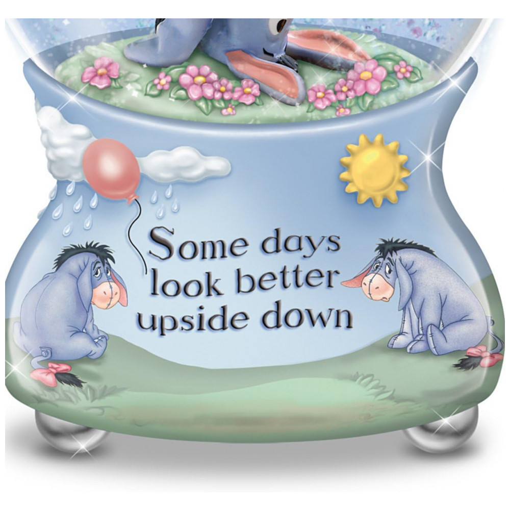 ECTQ9J3G6K970B_2-1.jpg - Globo de Neve Musical Disney Alguns Dias Parecem Melhores de Cabeça para Baixo com Glitter - The Bradford Exchange, Base Metálica