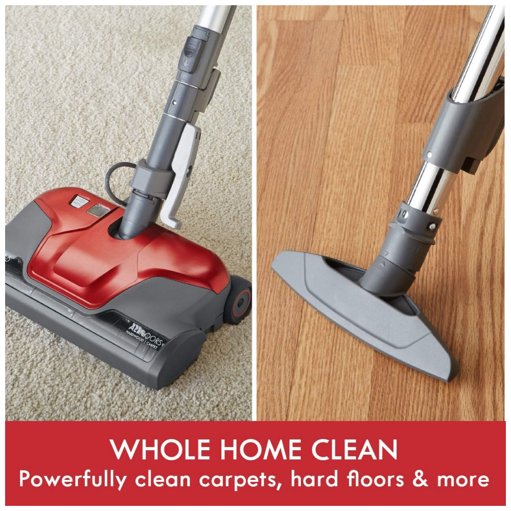 ECTQ9LBY6XW80B_2-1.jpg - Aspirador de Pó Kenmore 81414 Série 400: Leve, com Mangueira Telescópica, 2 Motores e Cabo Retrátil - Vermelho