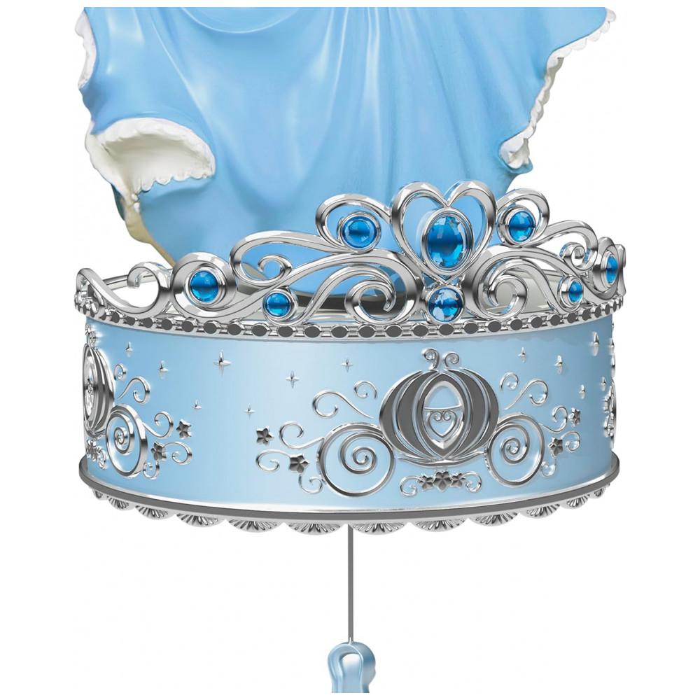 ECTQ9LHZG9XC0B_6-1.jpg - Enfeite de Natal Hallmark Keepsake Cinderela Rodopiando no Baile, Plástico, Azul, 13x8x8 cm