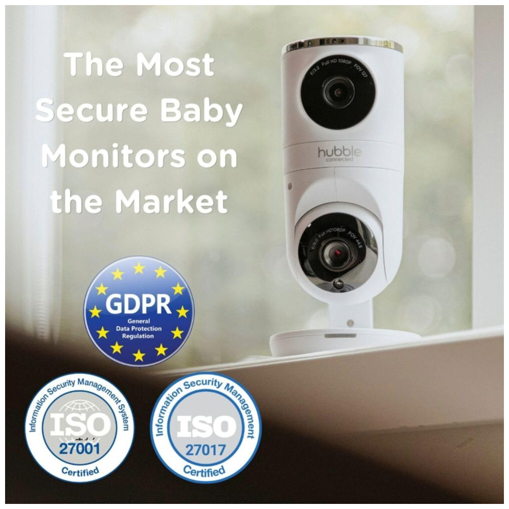 ECTQ9N5R226B0B_11-1.jpg - Babá Eletrônica com Câmera Dupla Inteligente HD e Visão Noturna HUBBLE CONNECTED Branca