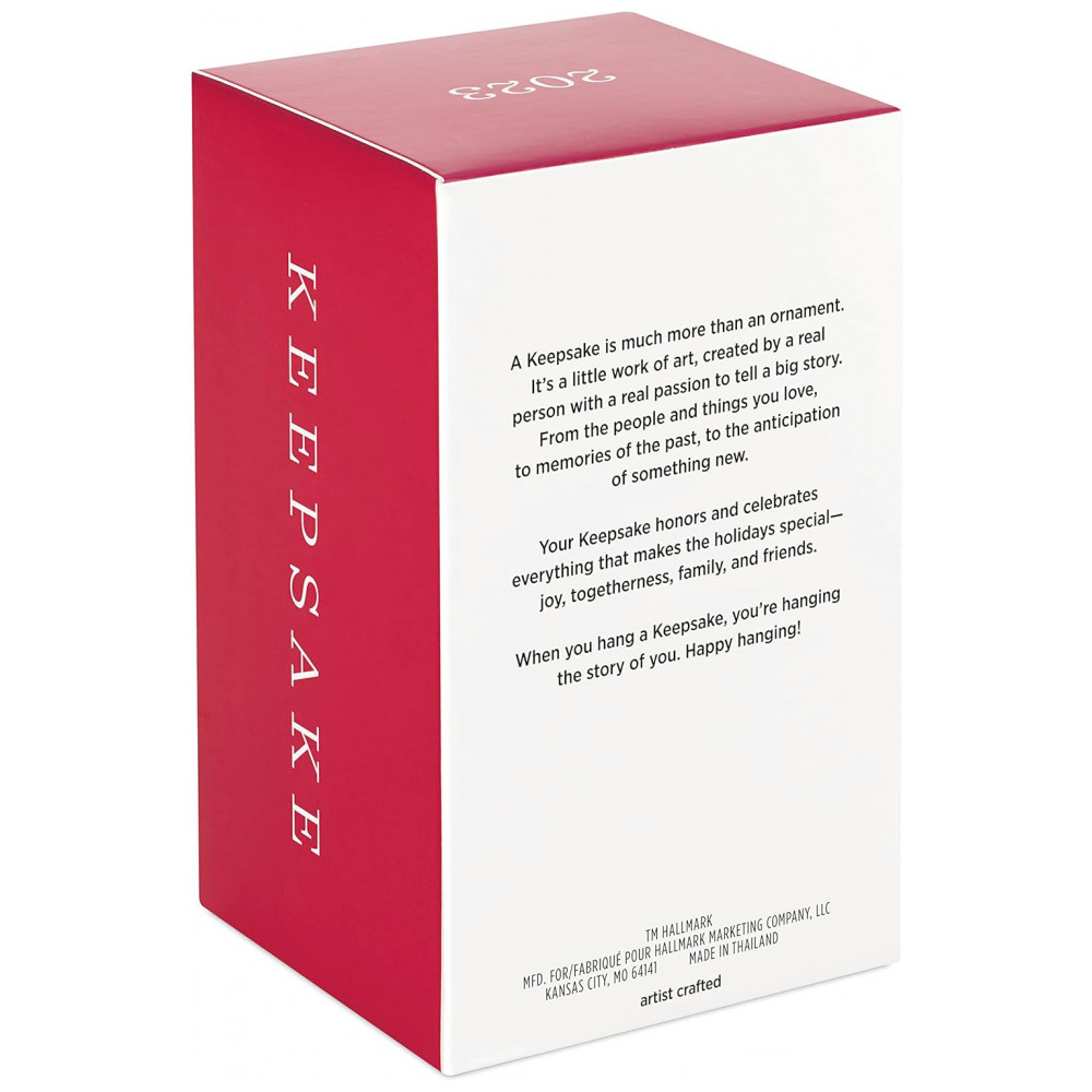 ECTQ9Q81NQZB0B_3-1.jpg - Enfeite Natalino Hallmark Keepsake Disney A Espada Era a Lei 60º Aniversário Tornando-se Rei Arthur, Plástico 8,1x6,7x6,4 cm