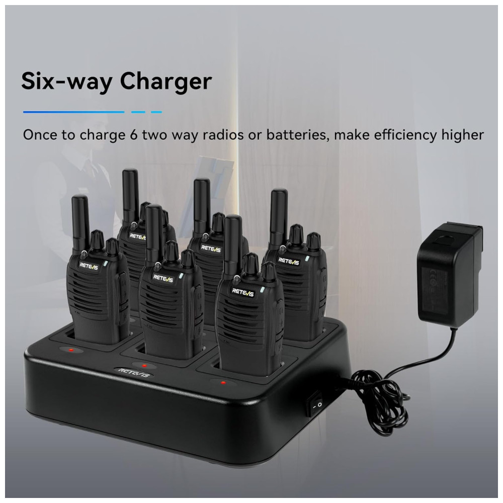 ECTQAEA7T9G00B_5.jpg - Rádio Comunicador Walkie Talkie Retevis H-777 para Adultos de Longo Alcance, Recarregáveis, Rádio Bidirecional com Carregador