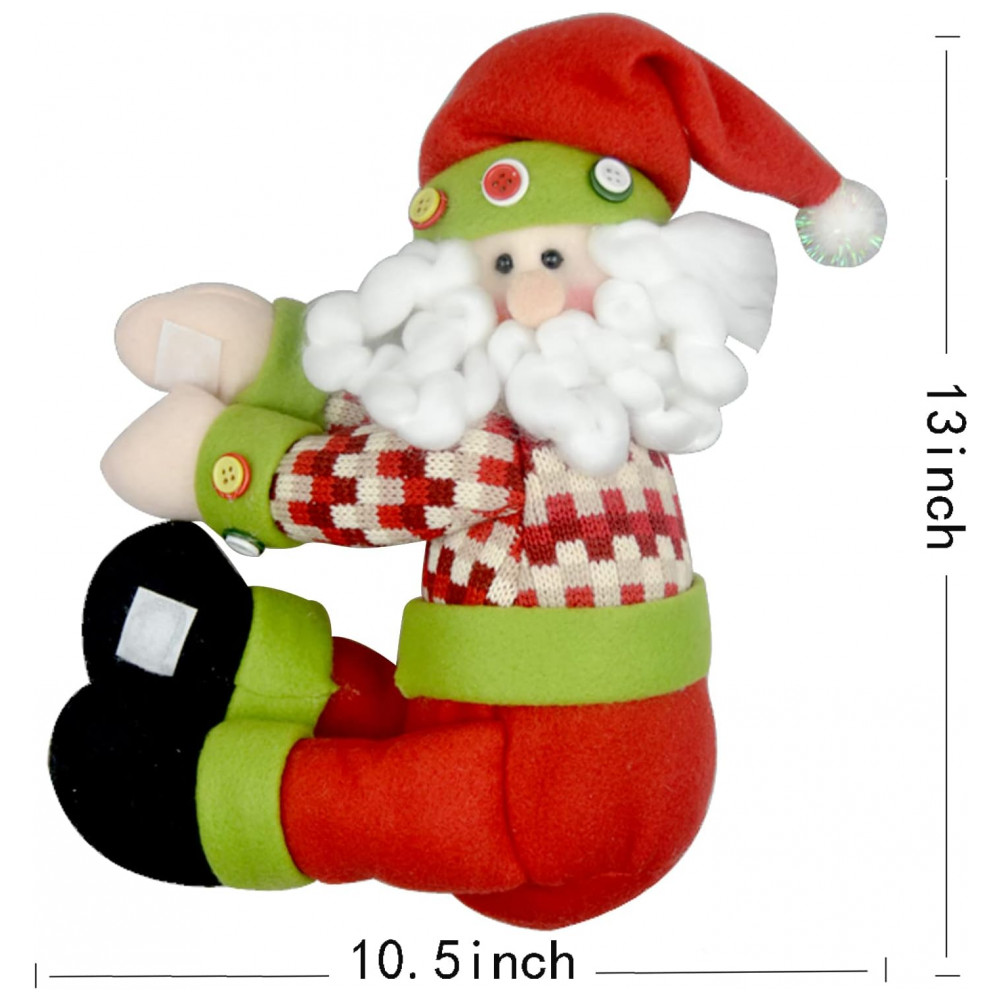 ECTQB4YYXTC90B_5-1.jpg - Topo de Árvore de Natal Papai Noel, Decorações Únicas e Divertidas para o Natal, Também Pode Ser Usado Como Amarração de Cortina,Hongsome,