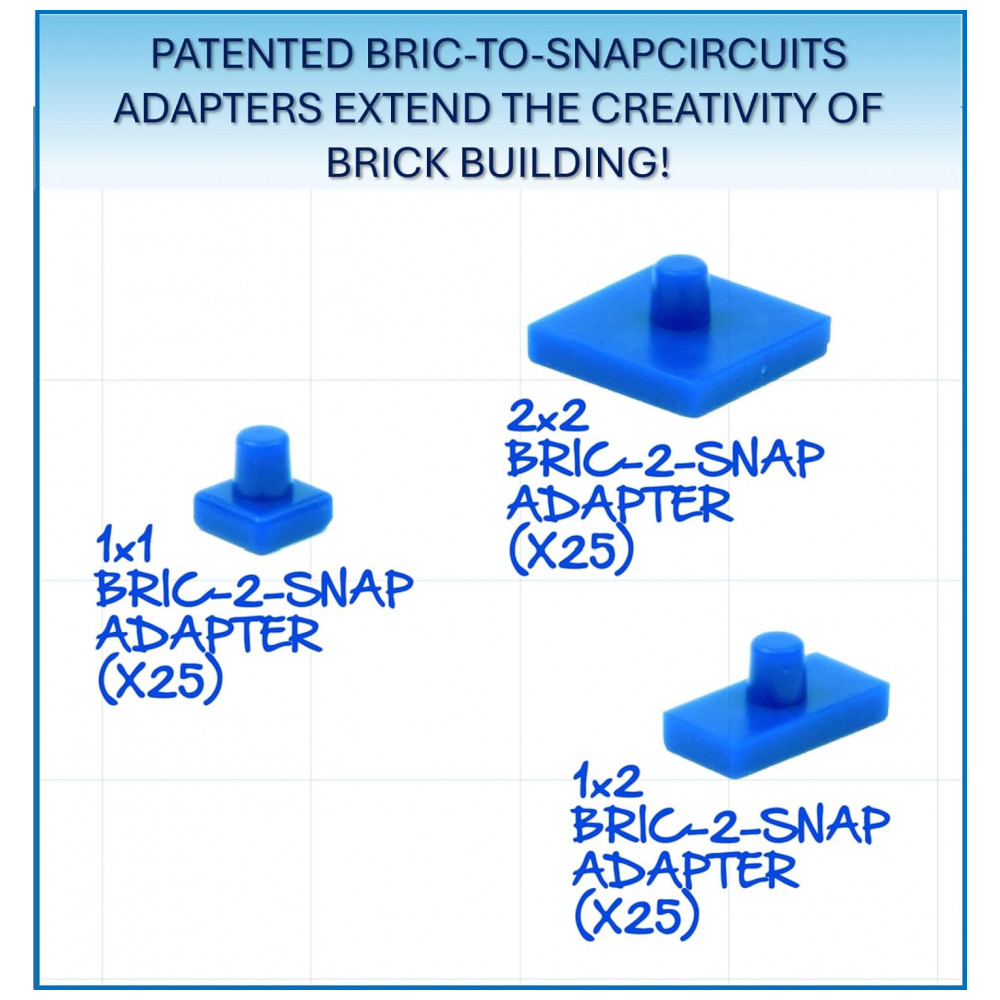 ECTQB56GDNC70B_6-1.jpg - Snap Circuits BRIC: Structures – Kit Educacional de Eletrônica e Construção com Mais de 20 Projetos STEM para Crianças a Partir de 8 Anos