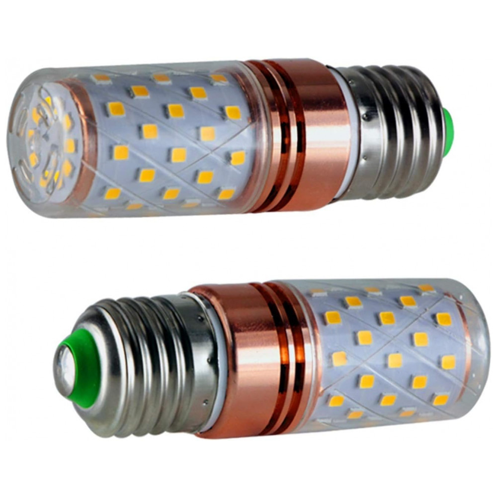 YSJX Lights 2-Pack Lâmpadas LED COB Corn Base Preta 6W E27– Luz Quente para Lustres e Decoração Residencial Econômica e Versátil,GSYFDZWZX - Imagem 7