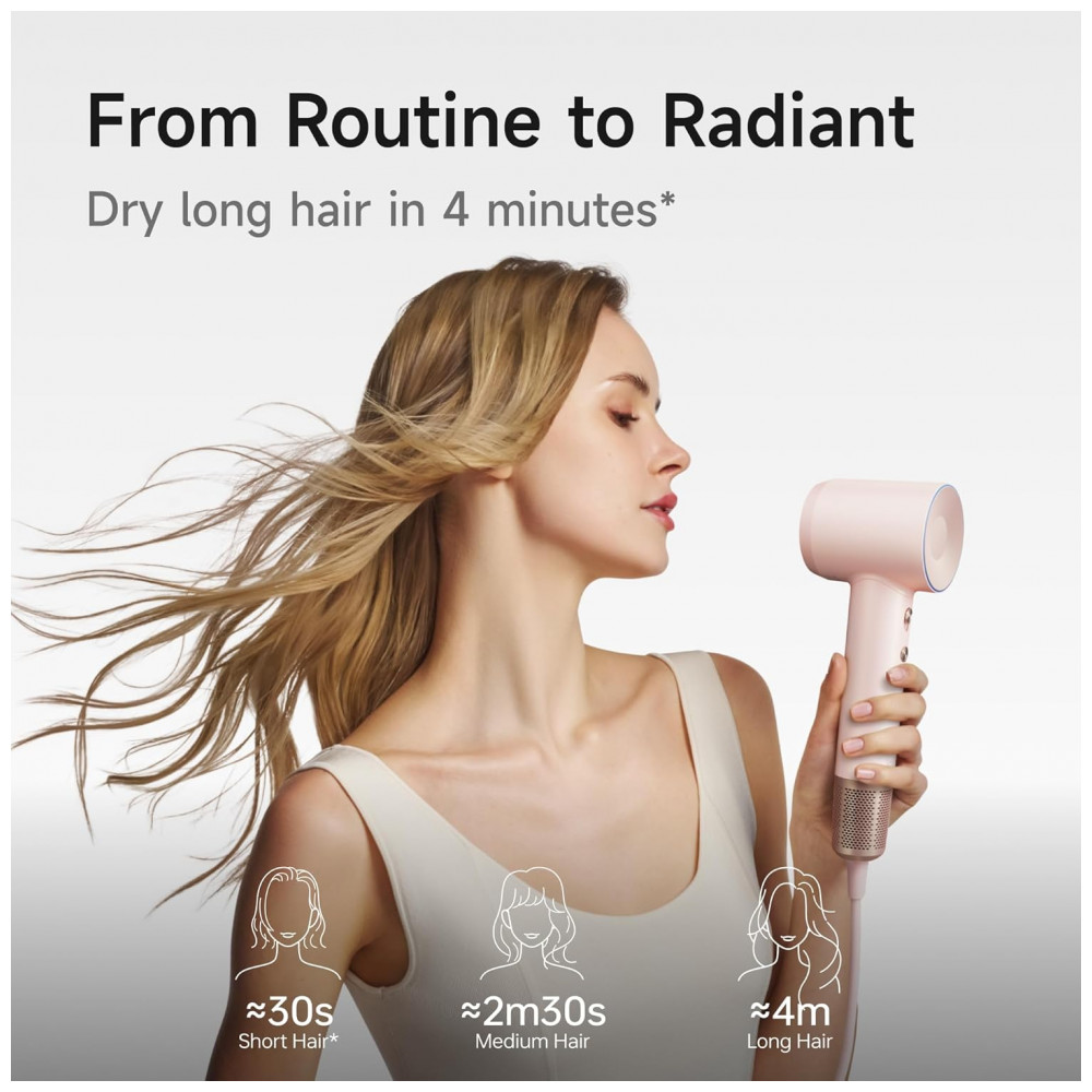 ECTQBPY4QYCF0B_4-1.jpg - Secador de Cabelo de Alta Velocidade Laifen Premium LoveBound Box, Profissional com Íons, Leve e Silencioso, 360° de Anexo Magnético, Suporte de Pared