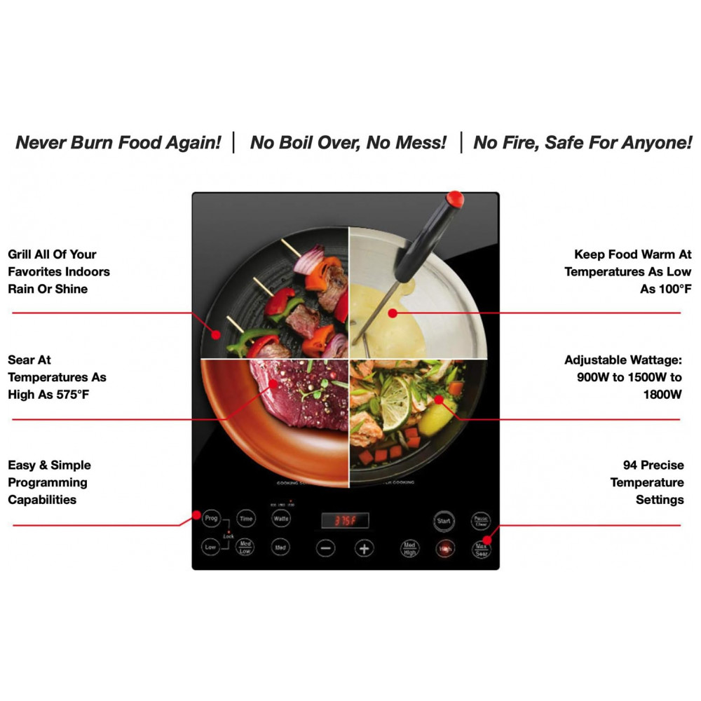 ECTQBRQP2J580B_1-1.jpg - Cooktop de Indução Nuwave Pro Chef, Certificado pela NSF, Portátil, Potente 1800W, Superfície em Vidro Cerâmico Resistente a Impactos,