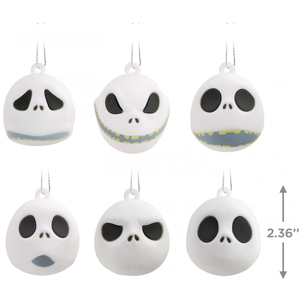 ECTQBWDS7TY90B_4-1.jpg - Conjunto de 6 Mini Enfeites Hallmark Keepsake Disney Tim Burton O Estranho Mundo de Jack- Plástico Resistente, 3,2x5,7x3,8 cm cada