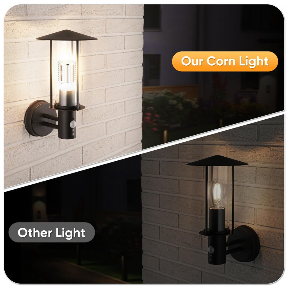 ECTQBXYCTC9D0B_4-1.jpg - Pacote com 2 Lâmpadas de Milho LED 70W Equivalente a 700 Watts Base Média/Grande E26/E39 3000K Branco Quente 8.800LM para AmbientesXYCN