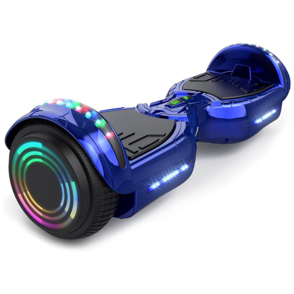 ECTQC1GN9CY90B_0-1.jpg - Hoverboard Hoverstar Cromo Azul com Bluetooth e Rodas LED – Crianças e Adolescentes