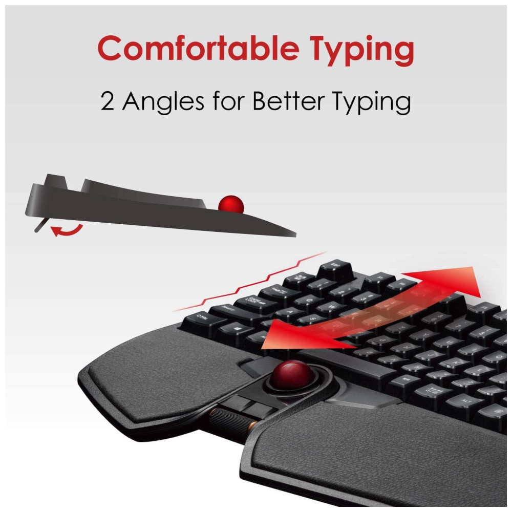 ECTQC37RF3Y70B_3-1.jpg - Teclado Ergonômico Sem Fio Recarregável Reduz a Tensão das Mãos com Controle de Polegar ELECOM TK TB01UMBK Preto