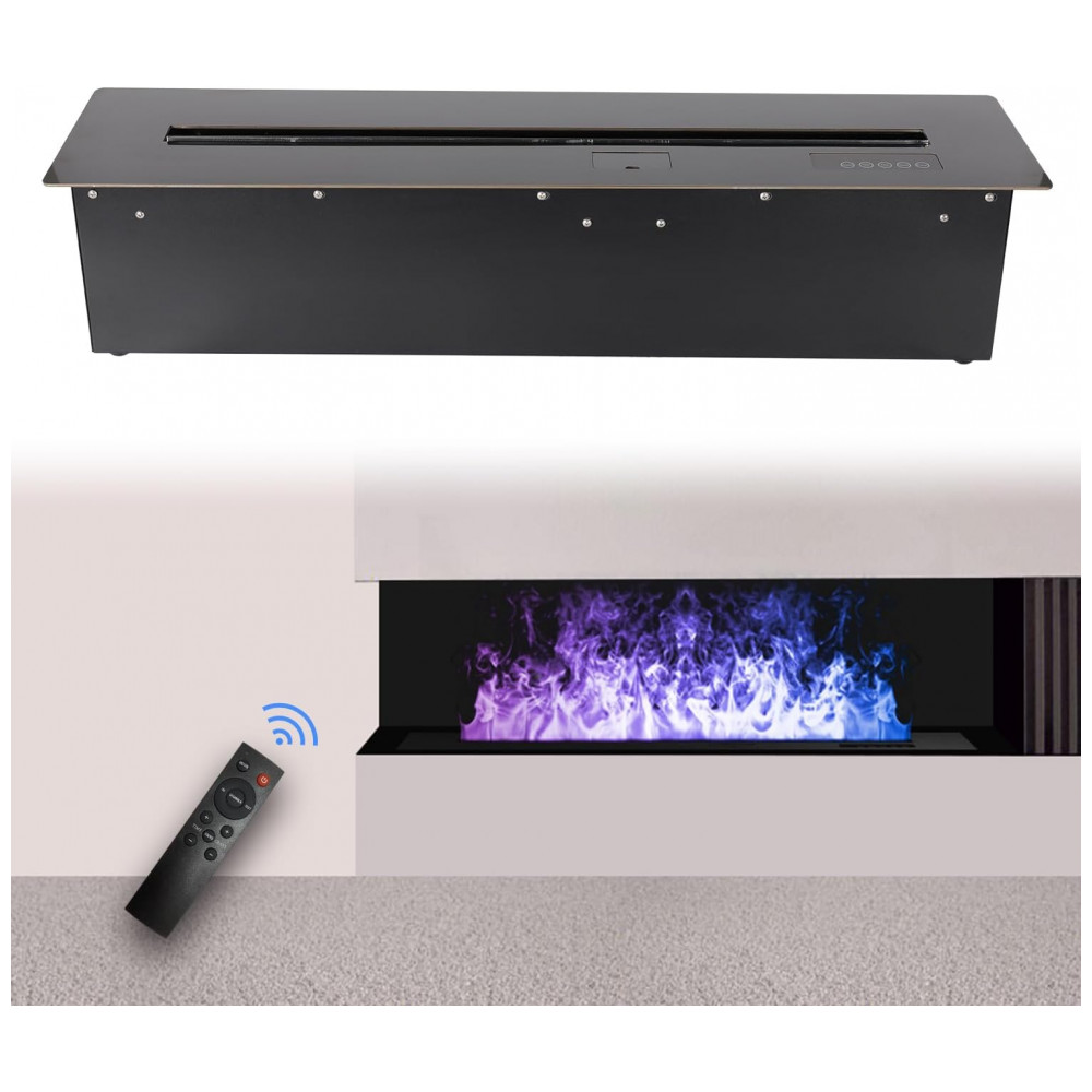 ECTQC4KZB41D0B_0-1.jpg - Lareira Elétrica 3D Vapor d'Água Sxysgf Chama Realista Atomizada Recessível Controle Remoto Temporizador 80cm Aço Inoxidável