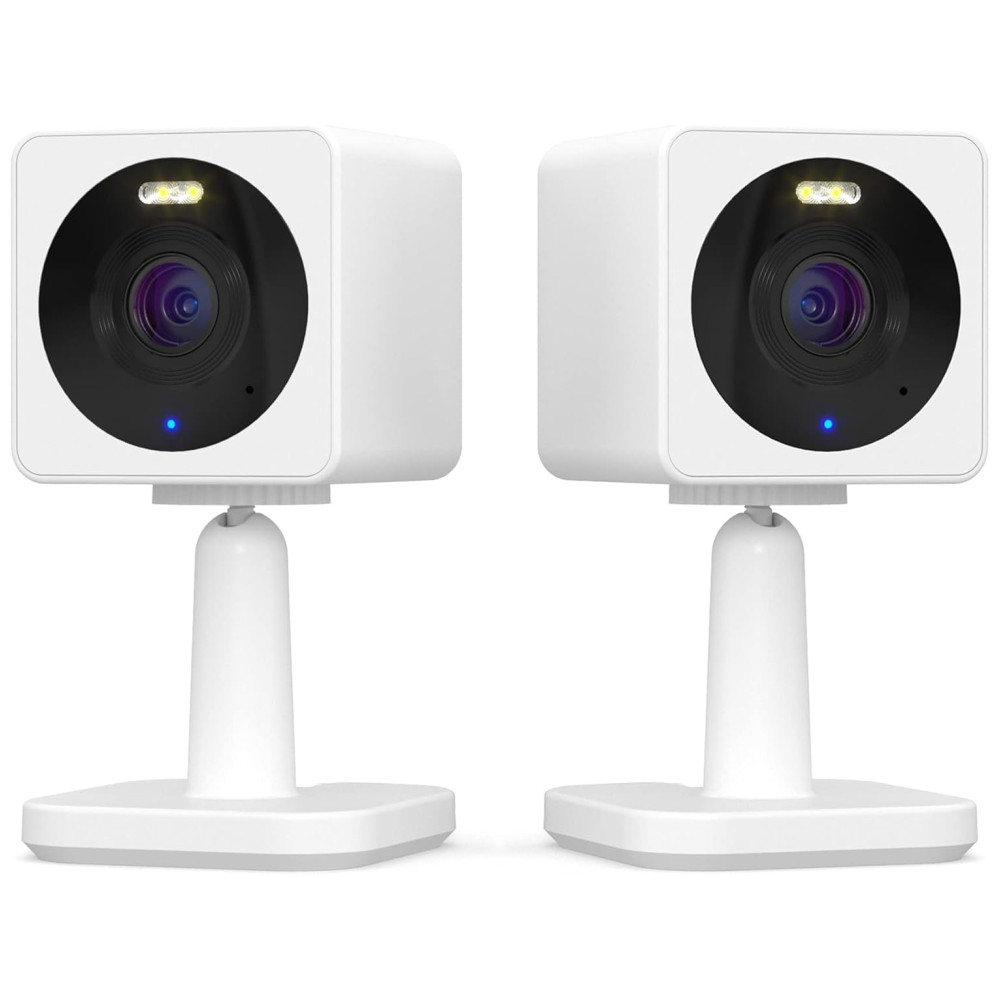 ECTQC5S91TWB0B_0-1.jpg - Câmera de Segurança Interna 1080p HD WIFI com Visão Noturna e Áudio Bidirecional 2UN WYZE Branca