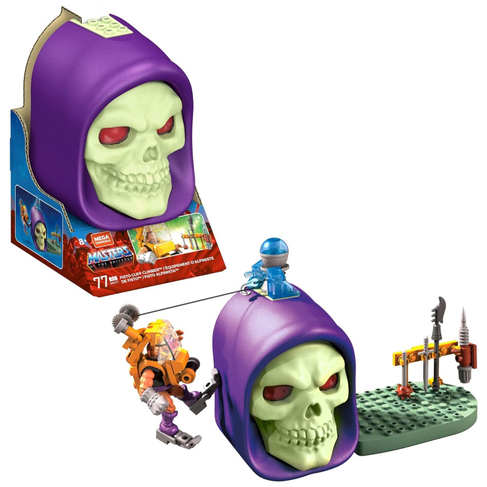 ECTQC69SN5J80B_0-1.jpg - Conjunto de construção Masters of The Universe Alpinista de penhasco Fisto da Mega Construx Mattel